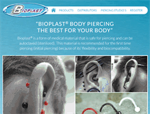 Tablet Screenshot of bioplast.com